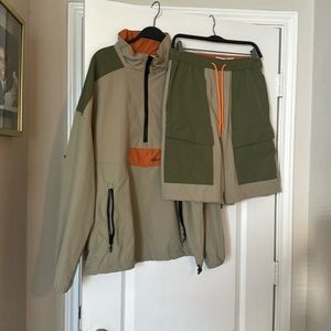 Men’s Zara short set.